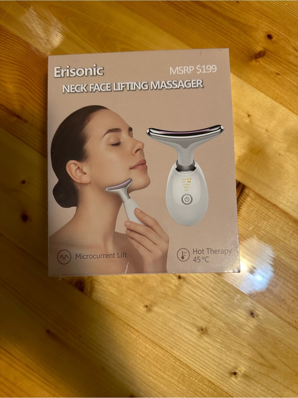 White Neck & Face Lifting Massager